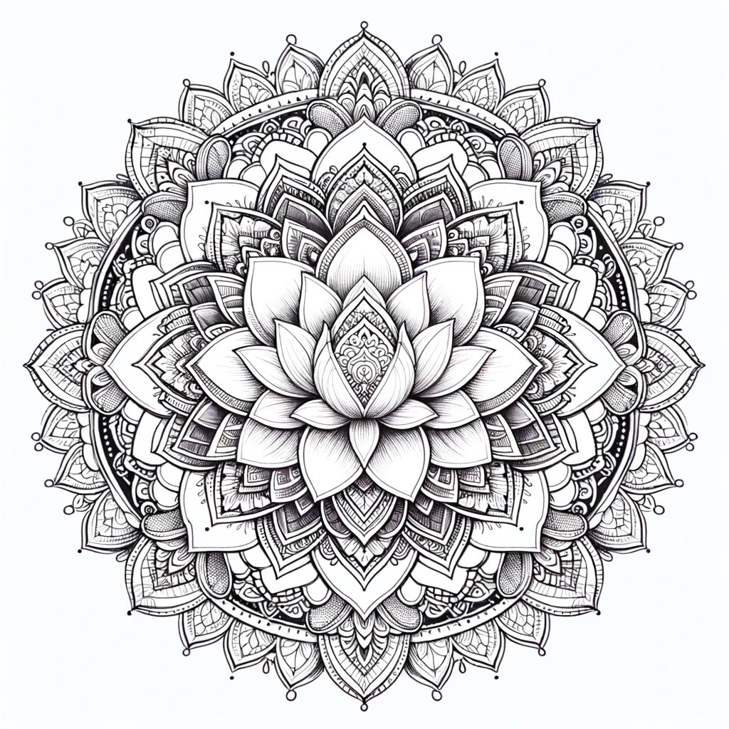 Scarica questo mandala gratis. Clicca con il dasto destro e salva con nome.