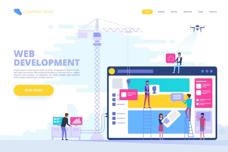 costruzione siti web di successo