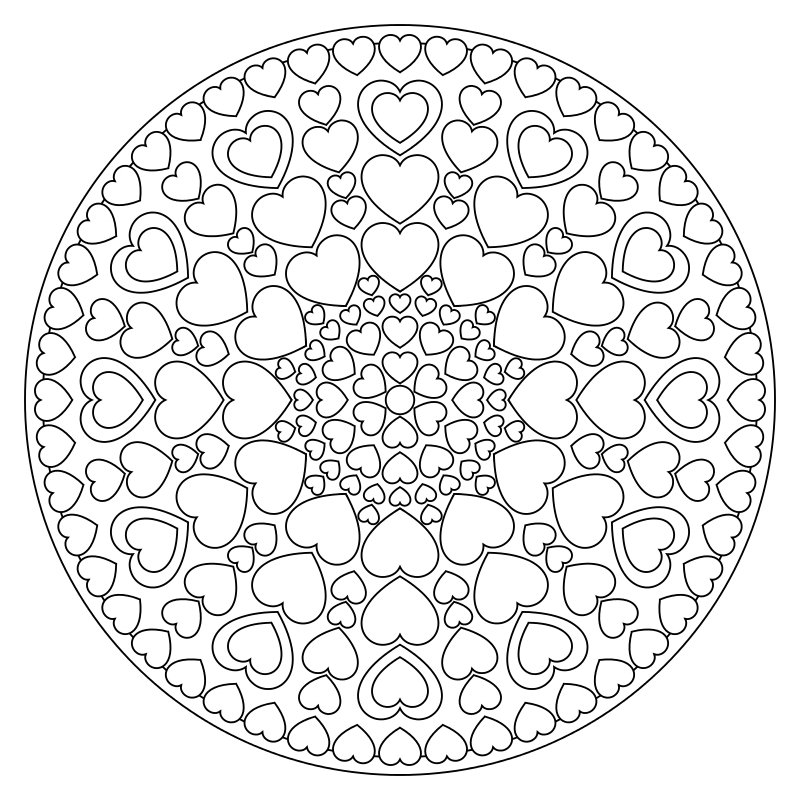 Mandala dell'Amore Nr. 007