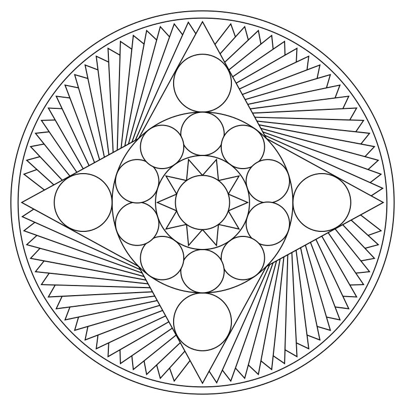 Mandala della Concentrazione Nr. 002