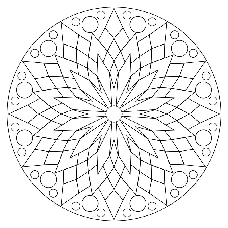 Mandala della Concentrazione Nr. 003