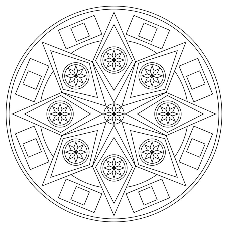 Mandala della Concentrazione Nr. 006