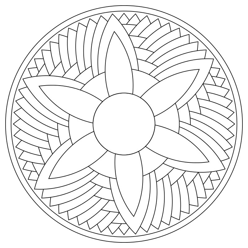 Mandala della Natura Nr. 002