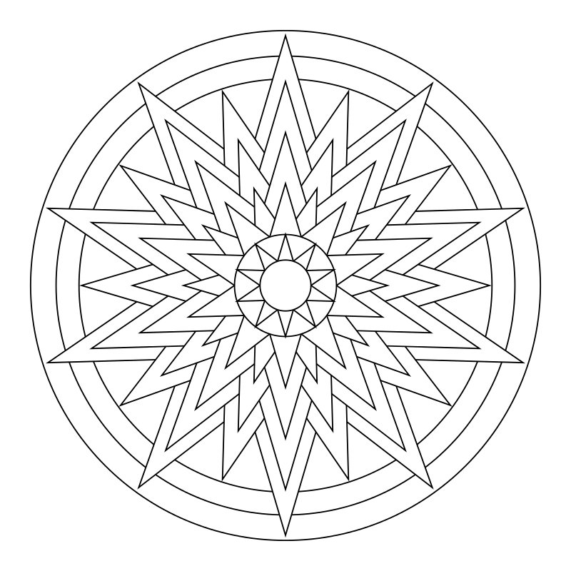 Mandala della Natura Nr. 003