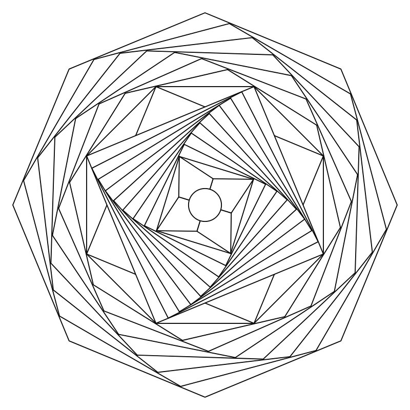 Mandala Geometrico Nr. 002