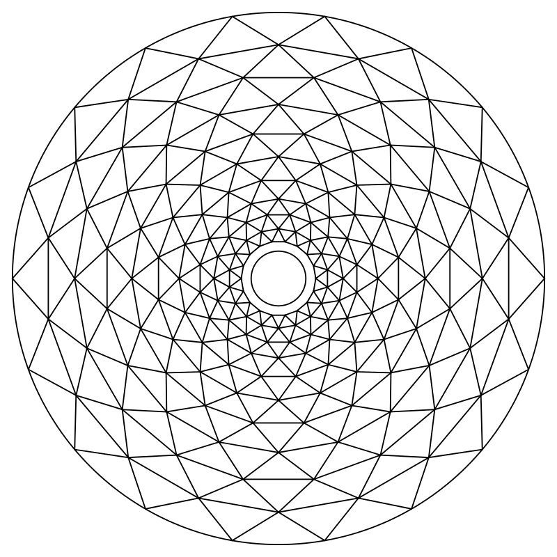 Mandala Geometrico Nr. 005