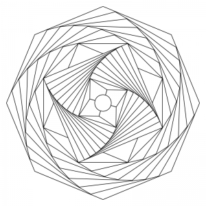 Mandala Geometrico Nr. 002