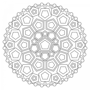 Mandala del Lato Oscuro Nr. 003