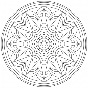Mandala dell'Amore Nr. 008