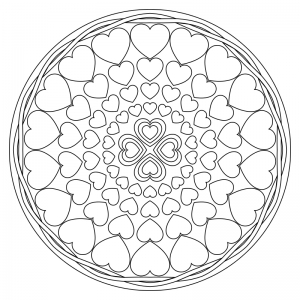 Mandala dell'Amore Nr. 004