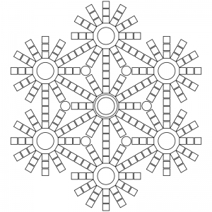 Mandala Geometrico Nr. 006