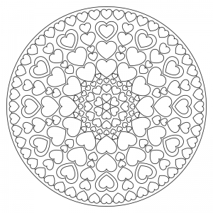 Mandala dell'Amore Nr. 007