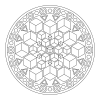 Mandala Geometrico Nr. 007
