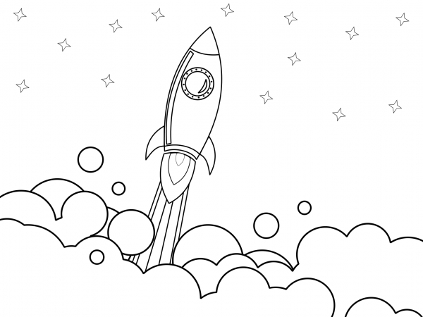 Missile da colorare