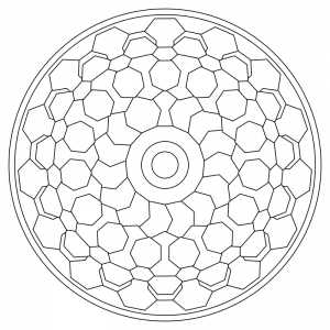 Mandala Geometrico Nr. 009