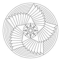Mandala Geometrico Nr. 003