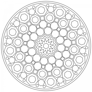 Mandala Geometrico Nr. 010