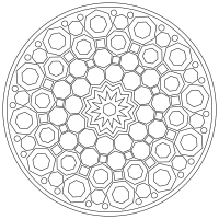 Mandala Geometrico Nr. 010
