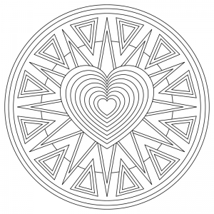 Mandala dell'Amore Nr. 005
